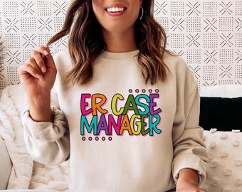 ER Case Manager svg / ER Case Manager png / Social Worker Case Management Service / Cut File / Southern Spark / svg png eps pdf jpg dxf