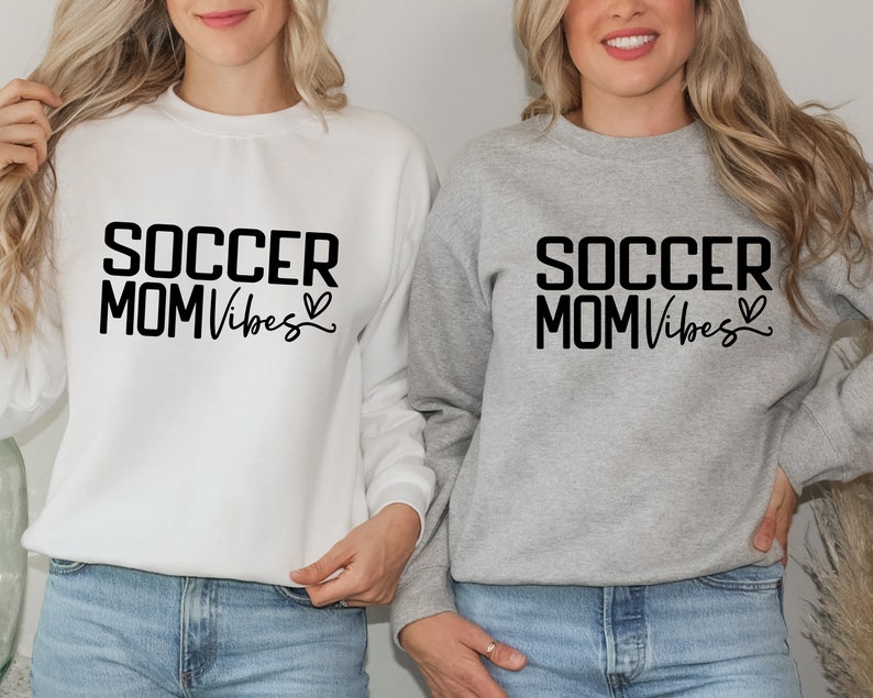 Soccer Mom SVG / Soccer SVG / Soccer Mom Shirt SVG / Mom Sporty / Cut File / Clip Art / Cut File / Southern Spark / svg png eps pdf jpg dxf image 2