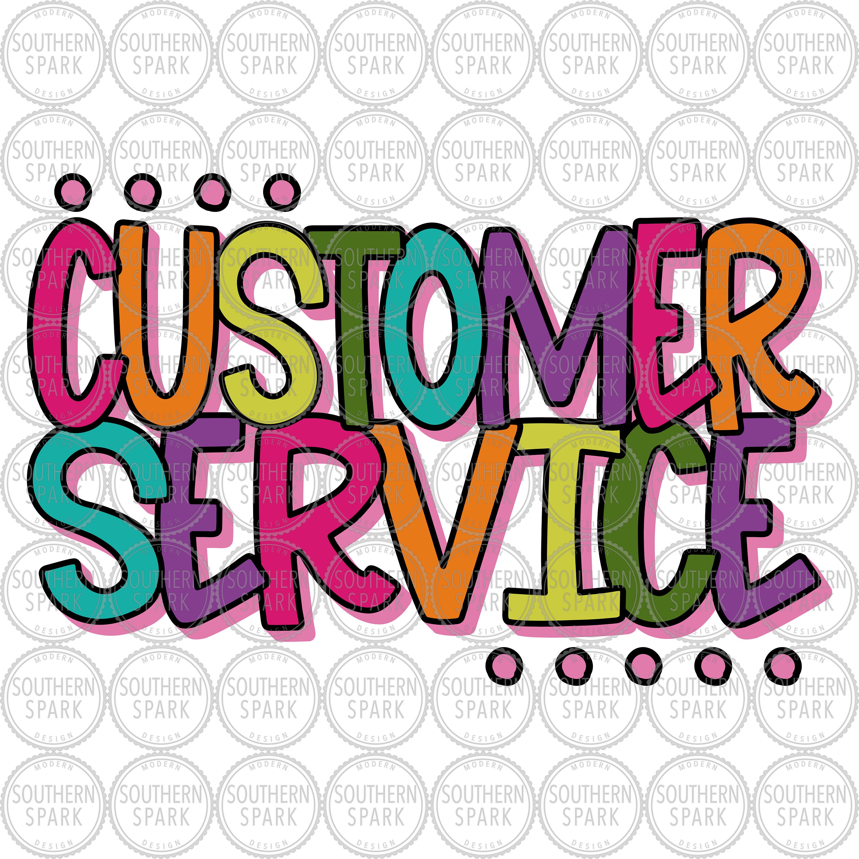 Customer Service SVG / Customer Service PNG / Management / Service ...