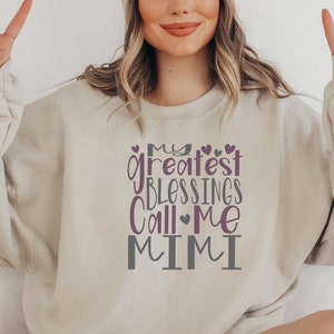 Mother's Day SVG / My Greatest Blessings Call Me Mimi SVG / Mimi SVG / Cut File / Clip Art / Southern Spark / svg png eps pdf jpg dxf