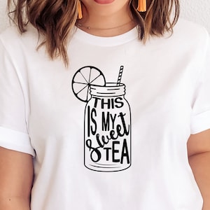 Sweet Tea SVG / Summer SVG / This Is My Sweet Tea SVG / Summer Sayings / Cut File / Clip Art / Southern Spark / svg png eps pdf jpg dxf