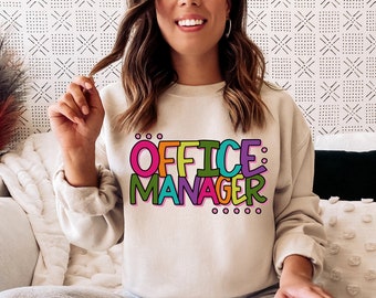 Office Manager svg png eps pdf jpg dxf - Education Medical Business Design (Digital Download)