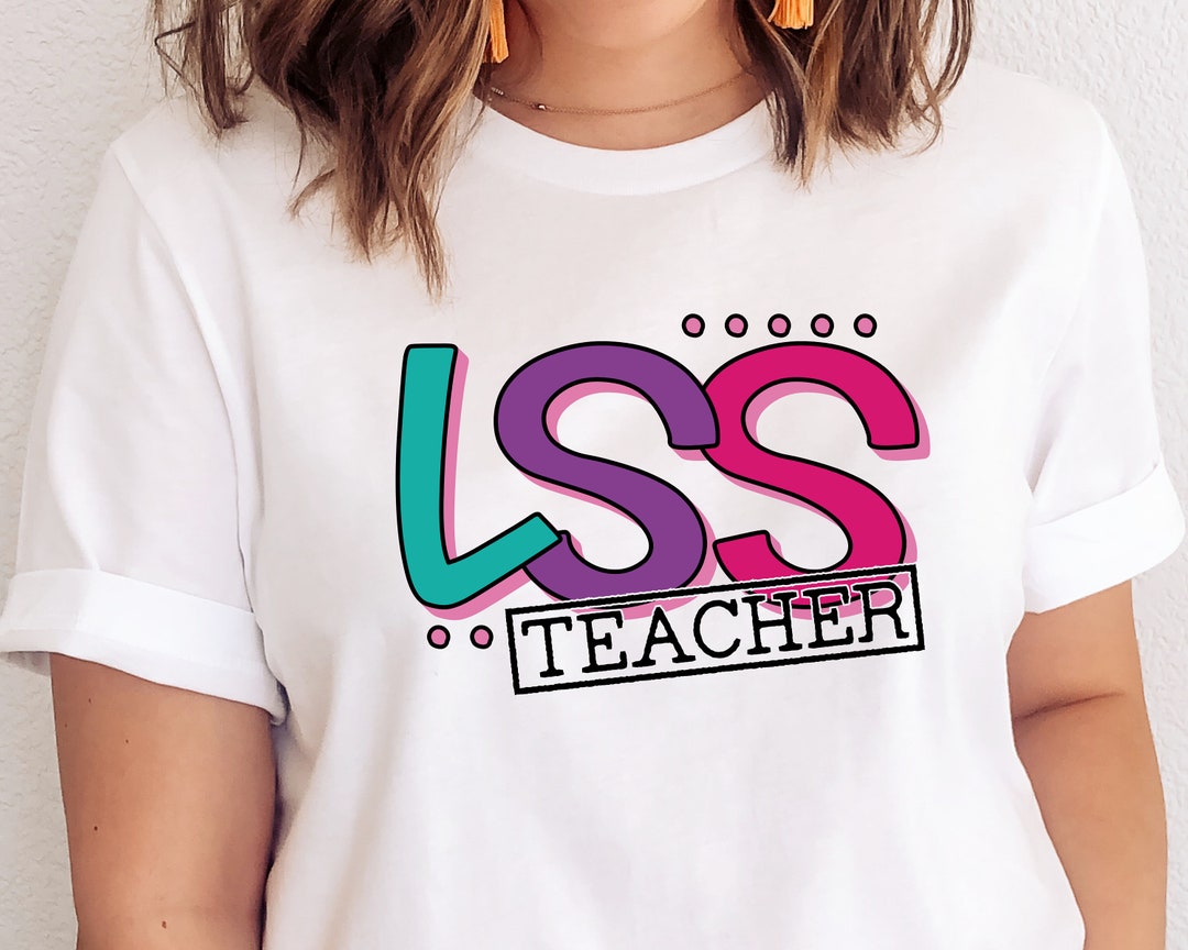LSS Teacher SVG / LSS Teacher Png / Life Skills Support Teacher / Cut ...