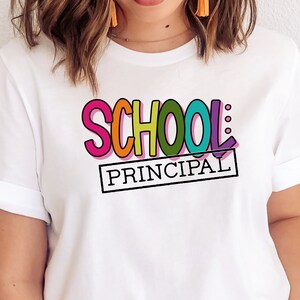 School Principal SVG / Principal SVG / School / First Day / Back To School / Cut File / Clip Art / Southern Spark / svg png eps pdf jpg dxf