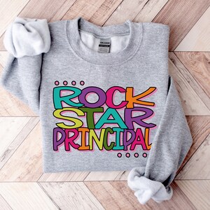 Rock Star Principal SVG / Rock Star Principal PNG / First Day Back To School / Cut File / Southern Spark / svg png eps pdf jpg dxf