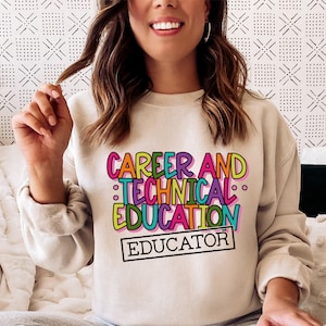 Career And Technical Education Educator SVG / Teacher / First Day SVG / Back To School / Cut File / Southern Spark / svg png eps pdf jpg dxf