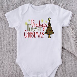 Baby's First Christmas SVG / Christmas SVG / Christmas Tree SVG / Baby / Cut File / Clip Art / Southern Spark / svg png eps pdf jpg dxf