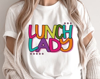Lunch Lady svg png eps pdf jpg dxf - Education Back To School Design (Digital Download)