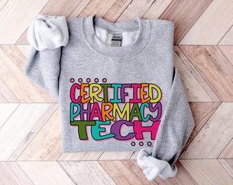 Certified Pharmacy Tech svg png eps pdf jpg dxf - Medical Health Care (Digital Download)