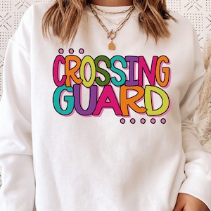 Crossing Guard SVG / School Staff SVG /  First Day SVG / Back To School / Cut File / Clip Art / Southern Spark / svg png eps pdf jpg dxf