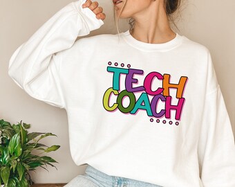 Tech Coach SVG / Tech SVG / Teacher Appreciation / Back To School SVG / Cut File / Clip Art / Southern Spark / svg png eps pdf jpg dxf