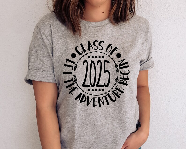 Class 2025 SVG / Senior Class of 2025 Let the Adventure Begin Etsy