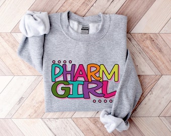 Pharmacy Tech Pharm Girl svg png eps pdf jpg dxf - Medical Health Care Design (Digital Download)