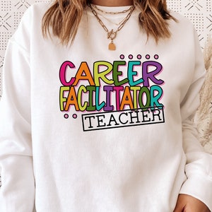Career Facilitator Teacher SVG / Career Facilitator Teacher PNG / Back To School / Cut File / Southern Spark / svg png eps pdf jpg dxf