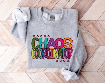 Chaos Coordinator SVG / Chaos Coordinator PNG / Toddler Tamer / Mom Sayings / Cut File / Clip Art / Southern Spark / svg png eps pdf jpg dxf