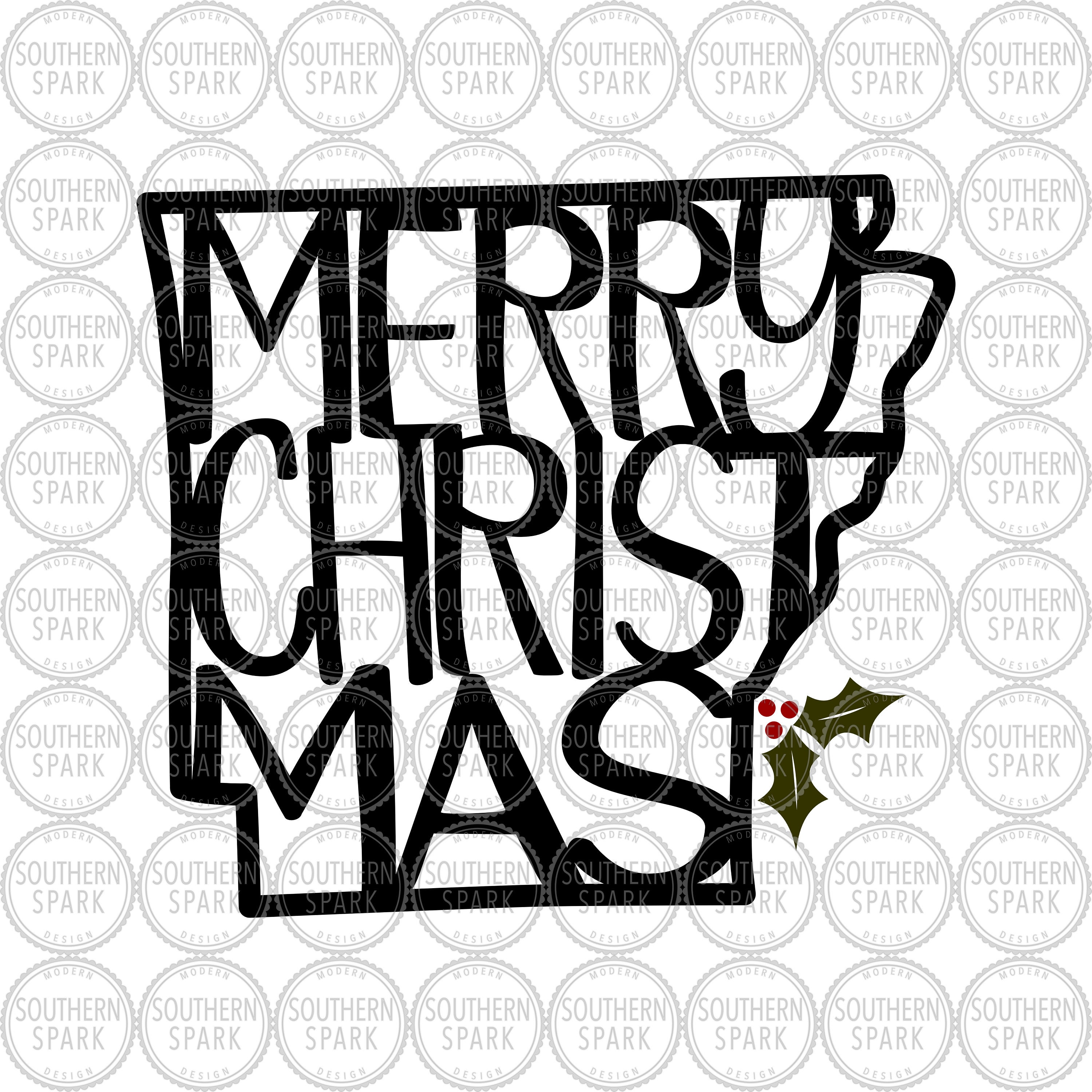 Download Arkansas Merry Christmas svg png eps pdf jpg dxf | Etsy
