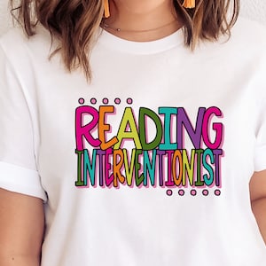Reading Interventionist SVG / Reading Interventionist PNG / Back To School / Cut File / Clip Art / Southern Spark / svg png eps pdf jpg dxf
