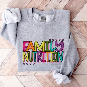 Family Nutrition SVG / Family Nutrition SVG PNG / Cafeteria First Day Back To School / Southern Spark / svg png eps pdf jpg dxf