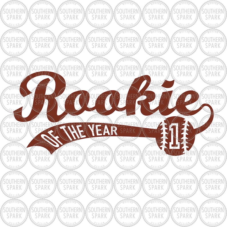 Download First Birthday SVG / Rookie Of The Year SVG / Baseball ...