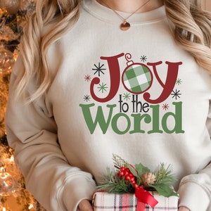 Christmas / Joy To The World / Christmas Ornament / Joy To The World SVG / Clip Art / Cut File / Southern Spark / svg png eps pdf jpg dxf