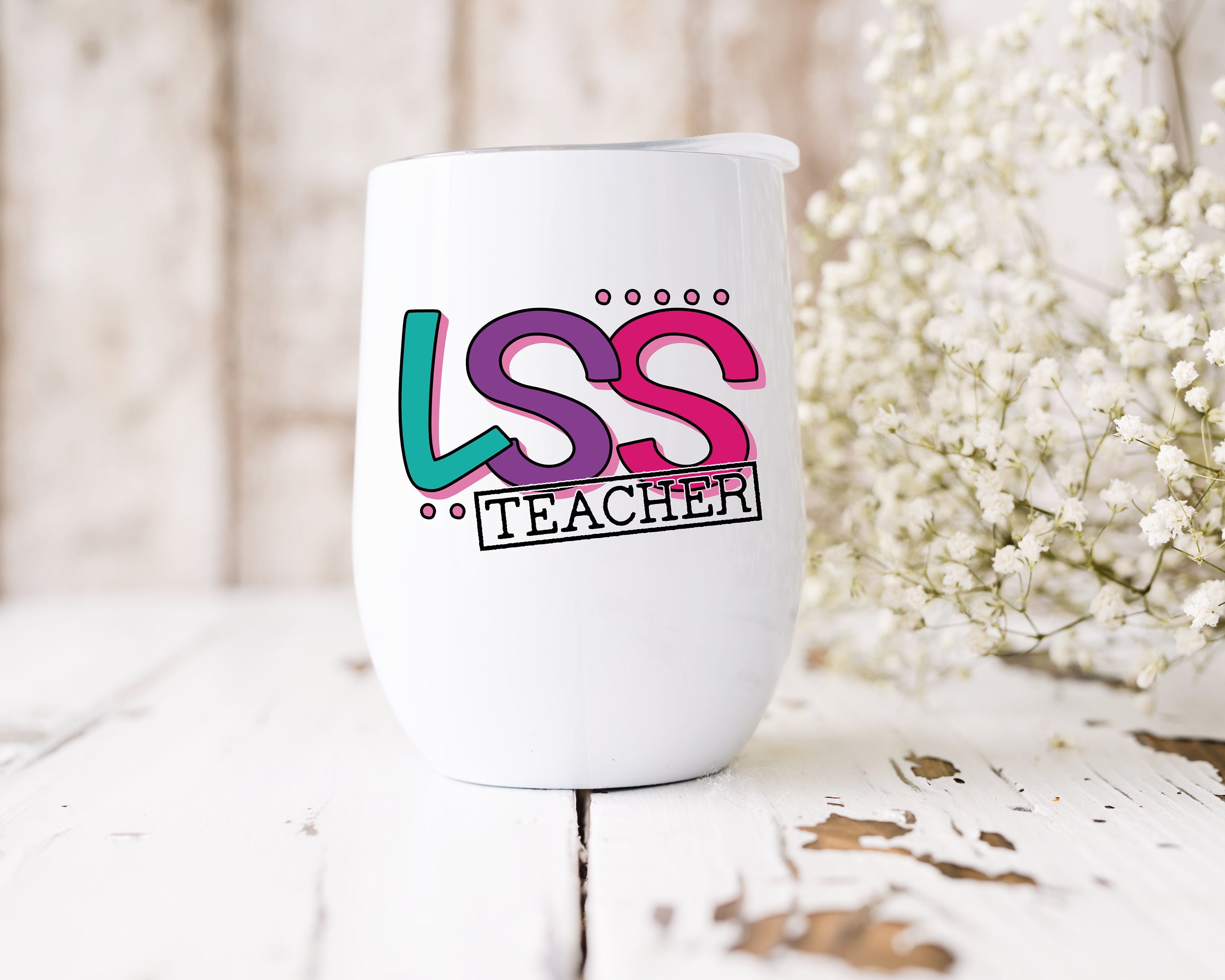 LSS Teacher SVG / LSS Teacher Png / Life Skills Support Teacher / Cut ...