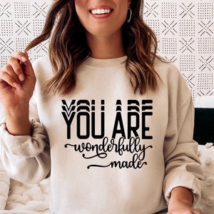 You Are Fearfully And Wonderfully Made SVG / You Are Fearfully And Wonderfully Made PNG / Psalms / Southern Spark / svg png eps pdf jpg dxf