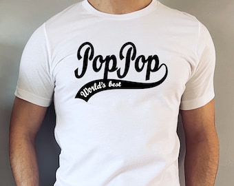 Pop Pop World's Best svg png eps pdf jpg dxf - Father's Day Design (Digital Download)