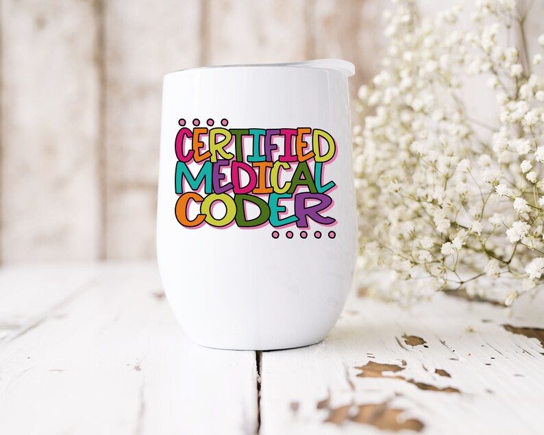 Medical Coder Colorful Design Certified Medical Coder SVG / Certified Medical Coder SVG / Health Care ...