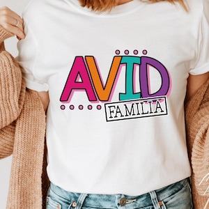 Avid Familia SVG / Advancement Via Individual Determination / Avid Familia PNG / Cut File / Southern Spark / svg png eps pdf jpg dxf
