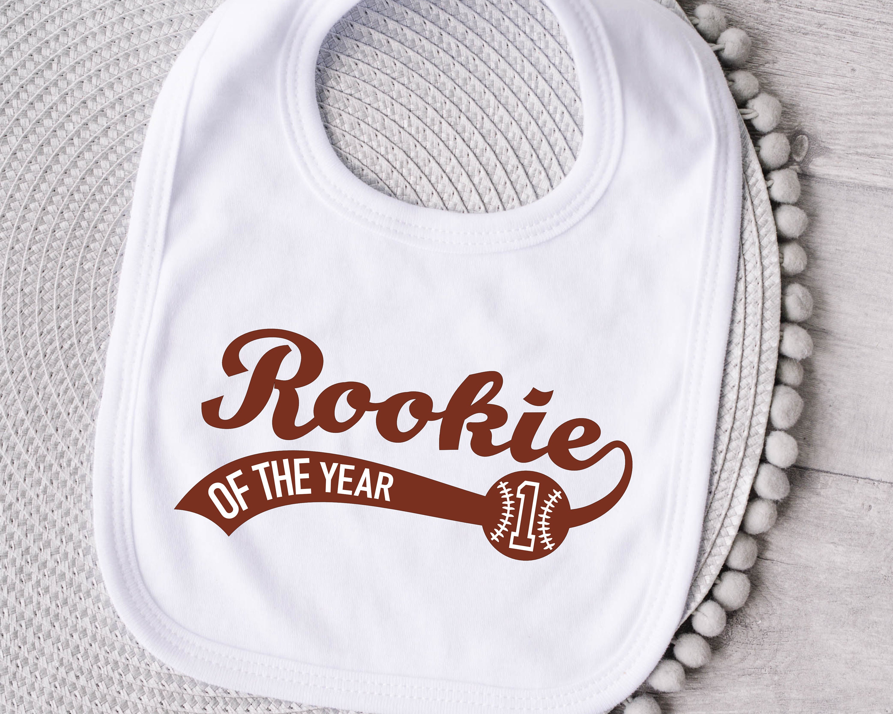 First Birthday SVG / Rookie of the Year SVG / Baseball / Softball ...
