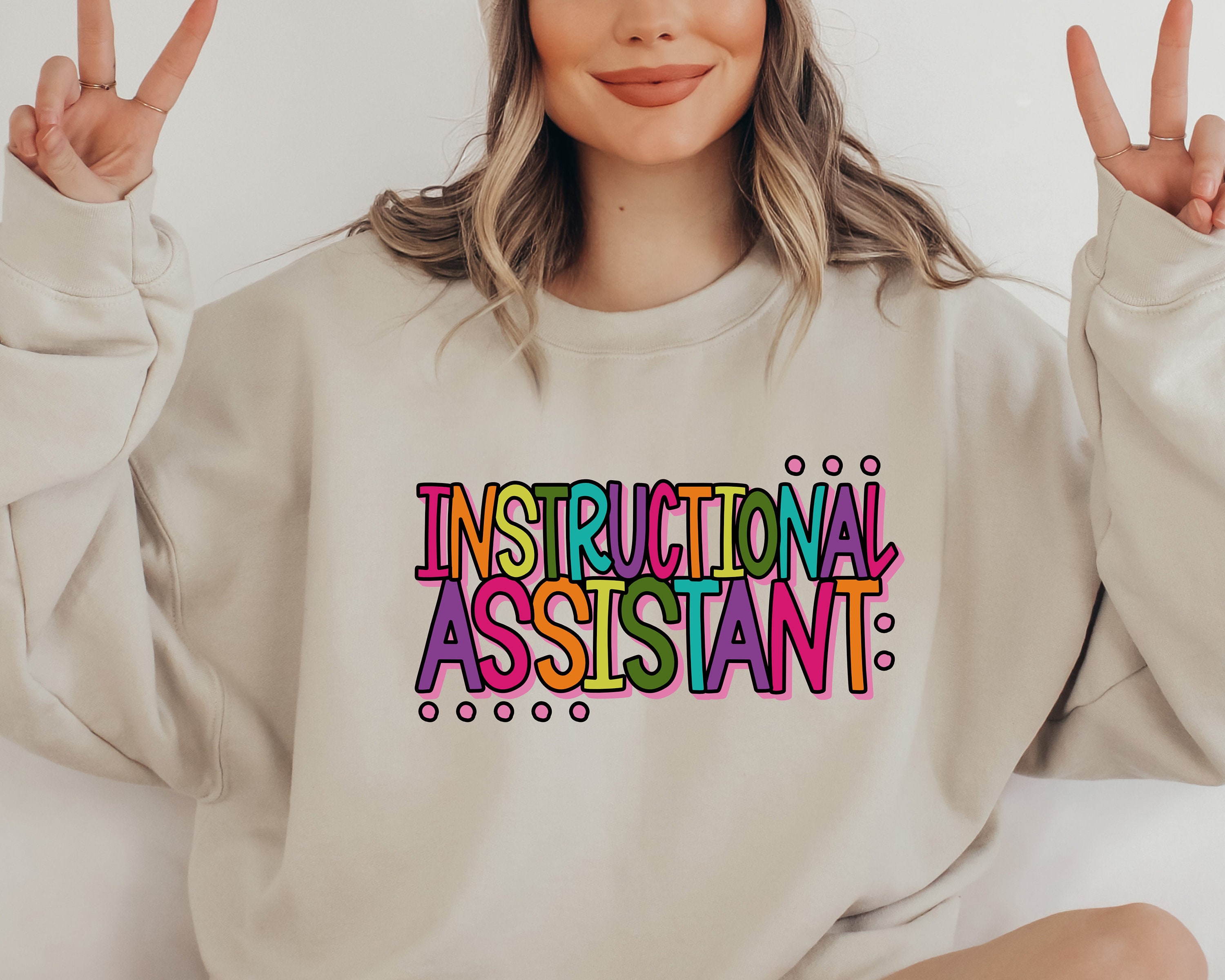 Instructional Assistant SVG / Teacher Appreciation / Back To School SVG / Cut File / Clip Art / Southern Spark / svg png eps pdf jpg dxf