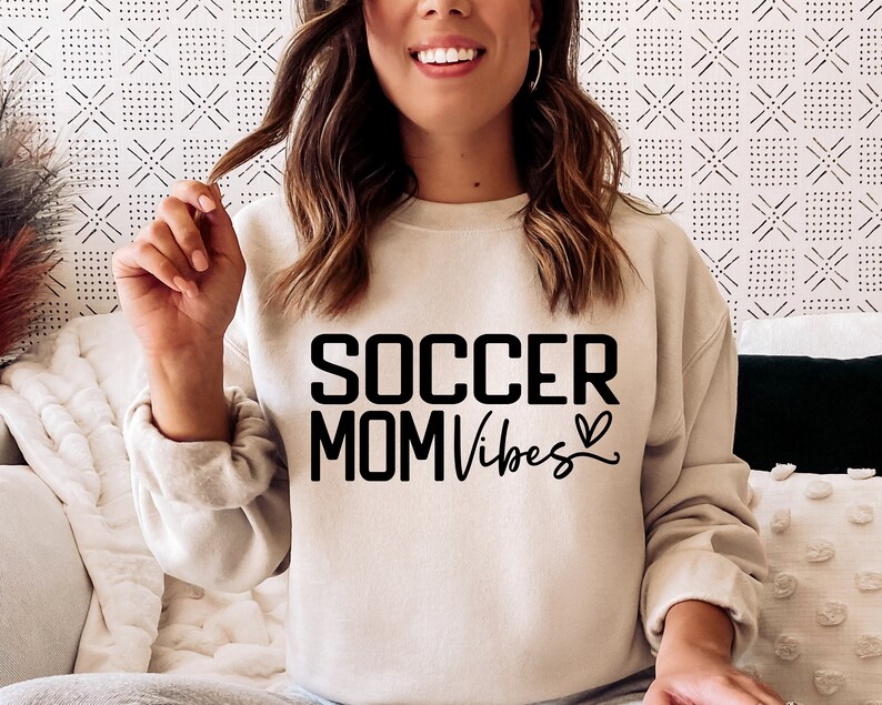 Soccer Mom SVG / Soccer SVG / Soccer Mom Shirt SVG / Mom Sporty / Cut File / Clip Art / Cut File / Southern Spark / svg png eps pdf jpg dxf image 5