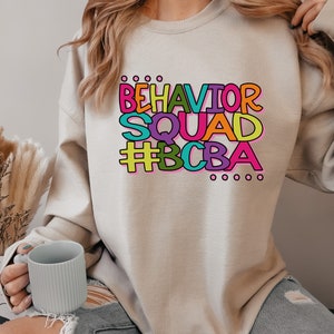 Behavior Squad #bcba svg png eps pdf jpg dxf - Education Back To School Design (Digital Download)