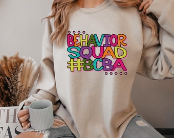 Behavior Squad #bcba SVG / Behavior Squad #bcba PNG / Back To School / Cut File / Clip Art / Southern Spark / svg png eps pdf jpg dxf