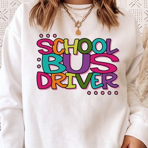 School Bus Driver SVG / School Staff SVG /  First Day SVG / Back To School / Cut File / Clip Art / Southern Spark / svg png eps pdf jpg dxf