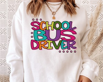 School Bus Driver SVG / School Staff SVG /  First Day SVG / Back To School / Cut File / Clip Art / Southern Spark / svg png eps pdf jpg dxf