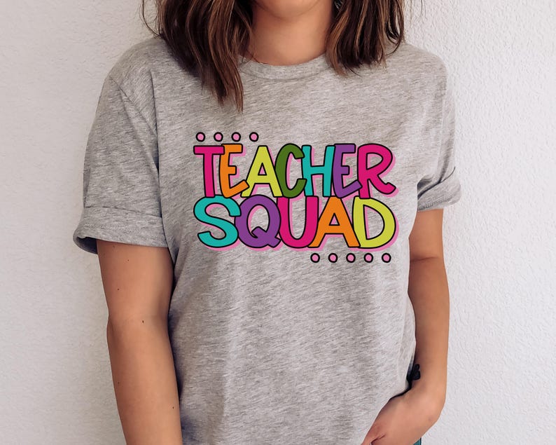 Teacher Squad SVG / Teacher Squad PNG / Teaching / First Day Back to ...