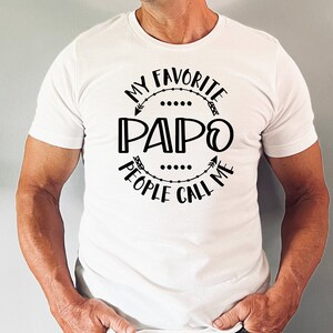 Father's Day SVG / My Favorite People Call Me Papo SVG / Papa SVG / Cut File / Clip Art / Southern Spark / svg png eps pdf jpg dxf