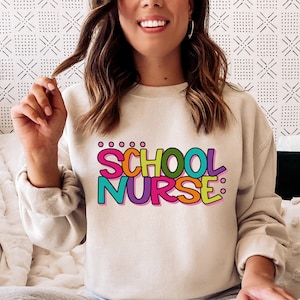 School Nurse SVG / Nurse SVG / School Design / First Day / Back To School / Cut File / Clip Art / Southern Spark / svg png eps pdf jpg dxf
