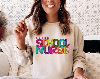 School Nurse SVG / Nurse SVG / School Design / First Day / Back To School / Cut File / Clip Art / Southern Spark / svg png eps pdf jpg dxf