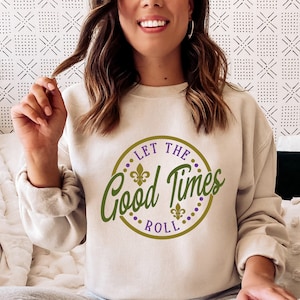 Mardi Gras SVG / Let The Good Times Roll SVG / Mardi Gras Mask SVG / Cut File / Clip Art / Southern Spark / svg png eps pdf jpg dxf