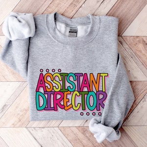 Assistant Director SVG / Assistant Director PNG / Manager / Office Manager / Cut File / Clip Art / Southern Spark / svg png eps pdf jpg dxf