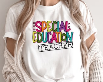 Special Education Teacher SVG / Teacher / First Day SVG / Back To School / Cut File / Clip Art / Southern Spark / svg png eps pdf jpg dxf
