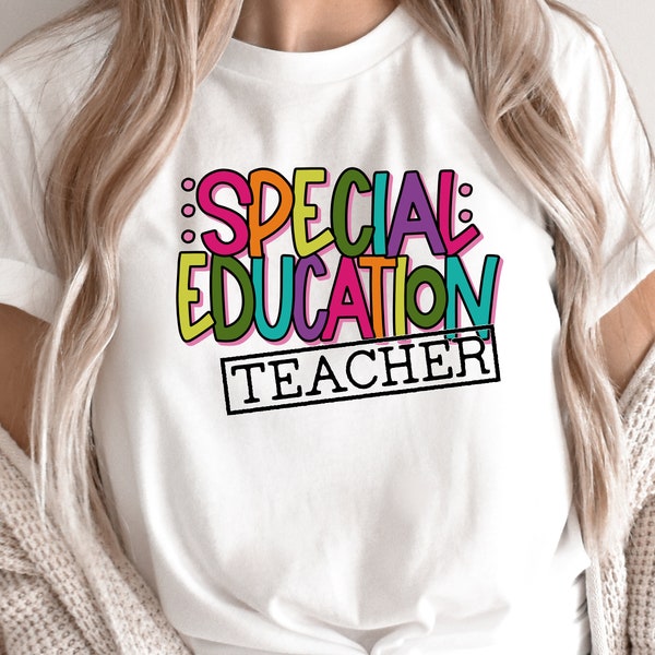 Special Education Teacher SVG / Teacher / First Day SVG / Back To School / Cut File / Clip Art / Southern Spark / svg png eps pdf jpg dxf