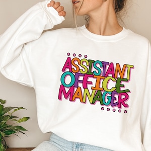 Assistant Office Manager SVG / Manager Design SVG / Office Manager Design / Cut File / Clip Art / Southern Spark / svg png eps pdf jpg dxf