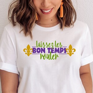 Mardi Gras SVG / Laissez Les Bon Temps Rouler SVG / Parade Dance Celebrate / Cut File / Clip Art / Southern Spark / svg png eps pdf jpg dxf