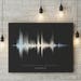 Personalised Soundwave Print, Sound Wave Printable, Personalised Voice Art, Song Music Heartbeat Voice Fathers Day Mothers Day New Baby Gift 
