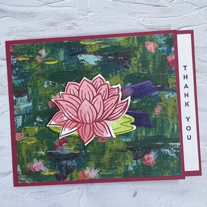 Lily Pad Thank You Cards (Set of 12)