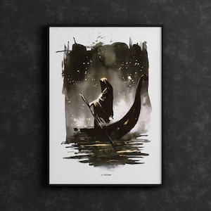 Underworld: Printable Ink Illustration (Creepy Decor)