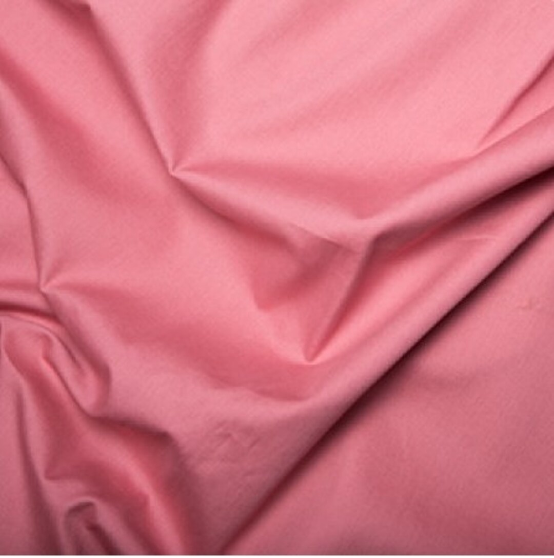 Tessuto in cotone Poplin Light Print Rustic Pink - Primavera / Estate